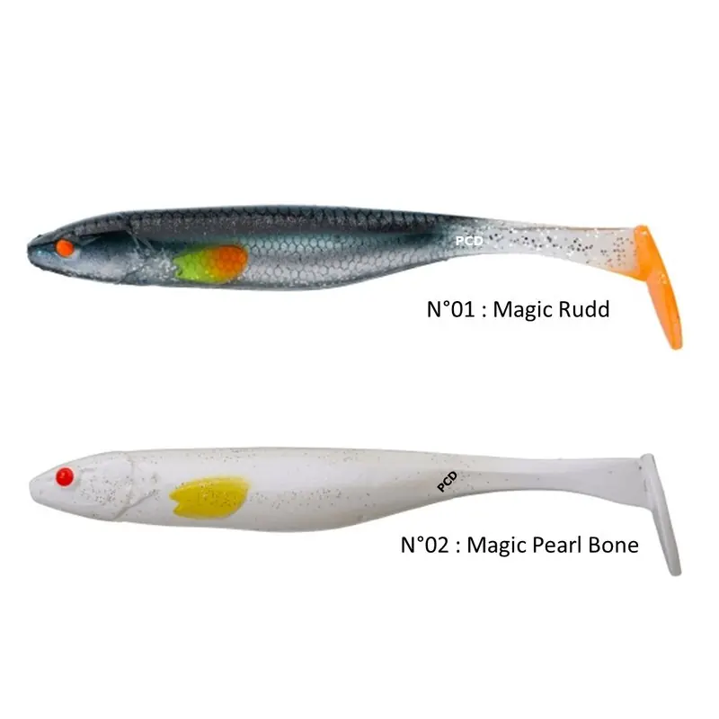 Prix Choc Leurres Souples Illex Magic Fat Shad 110mm Par 5