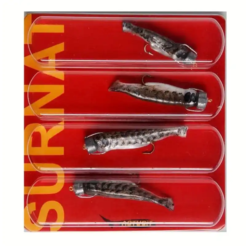 Marque Kit De 4 Leurres Surnat Truite Montés Astucit Drachko