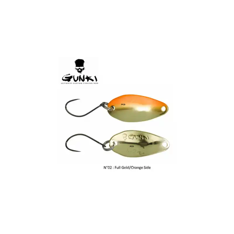 Commande En Gros Cuiller Ondulante Gunki Slide 3.2g