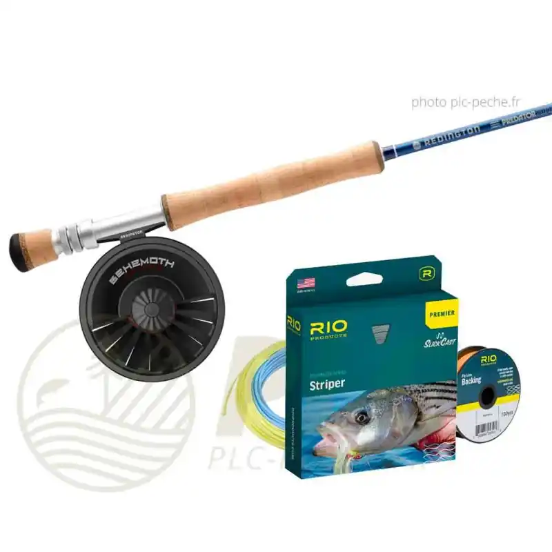Retour Gratuit Pack premium REDINGTON Predator salt 9‘ soie 8 + REDINGTON Behemoth