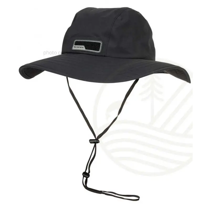 Super Prix Chapeau SIMMS Gore-Tex Guide Sombrero Black