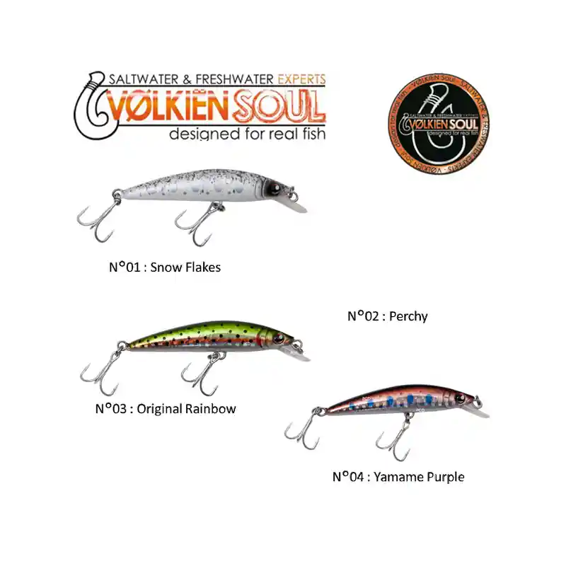 LEURRES COULANT VOLKIEN SOUL GAVE RIDER 65S Nouvelle Collection
