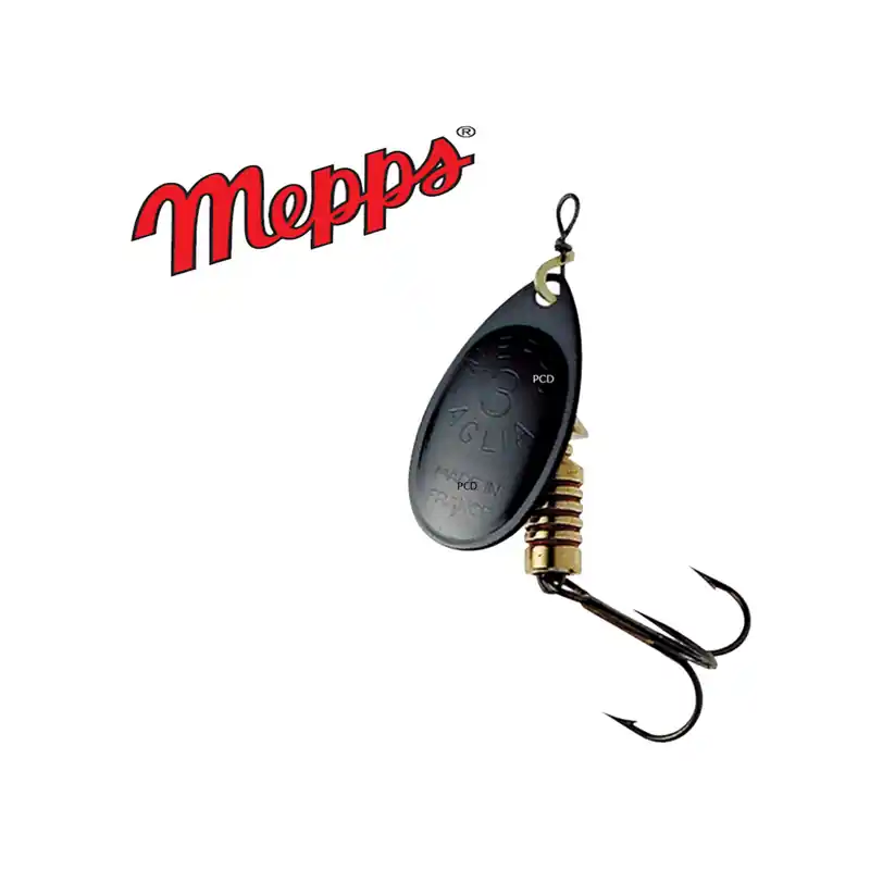 Cuiller Mepps Aglia Noire Prix Promo