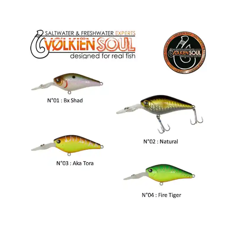 Bon Marché LEURRES FLOTTANT VOLKIEN SOUL CRANK VS 150