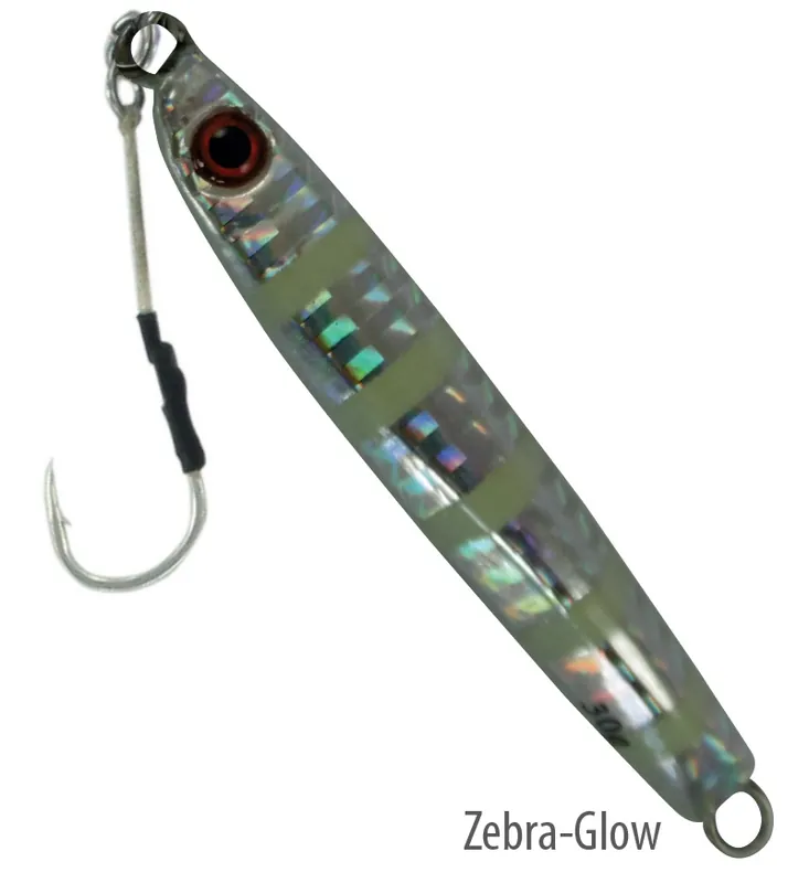 Jig Sanagi Jig Power 30 gr Zebra Glow Vente Flash