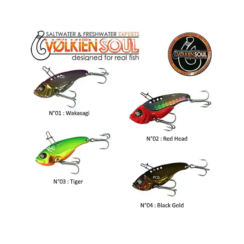 Promotion LEURRES LAME VOLKIEN SOUL Z-VIB 30MM