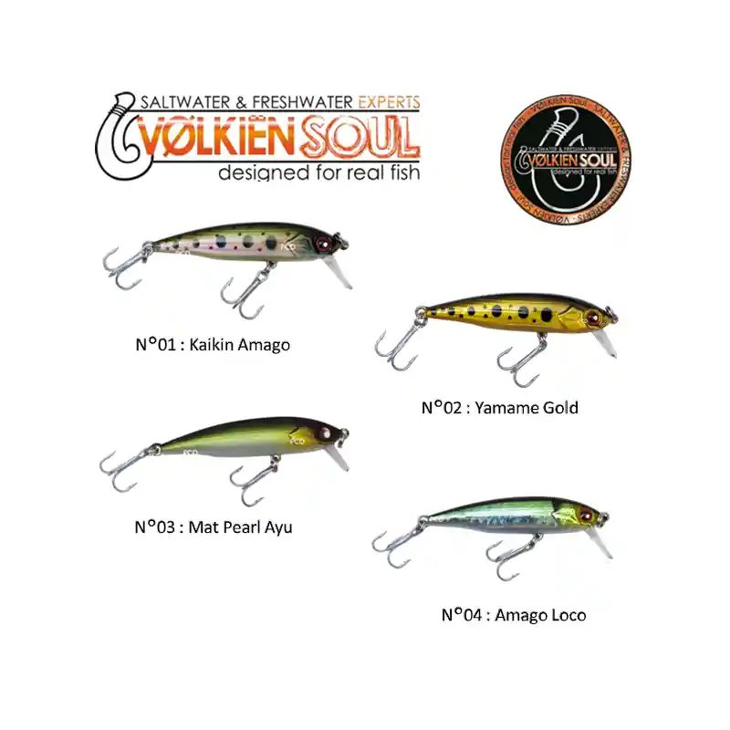 Offre Du Jour LEURRES COULANT VOLKIEN SOUL GAVE RIDER 50S