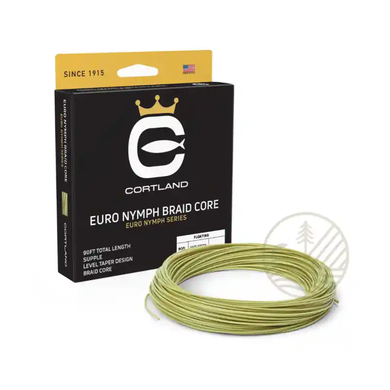 Soie CORTLAND Euro Nymph Braid Core Pas Cher