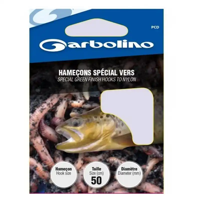 Meilleur Prix Hameçons Montés Garbolino Spécial Vers 50CM