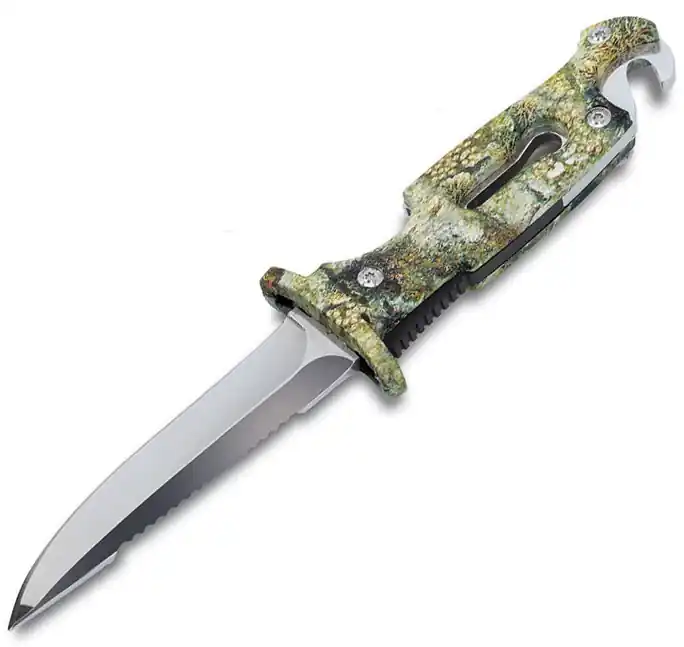 Acheter En Ligne Couteau Sporasub Drop Point Black Shark
