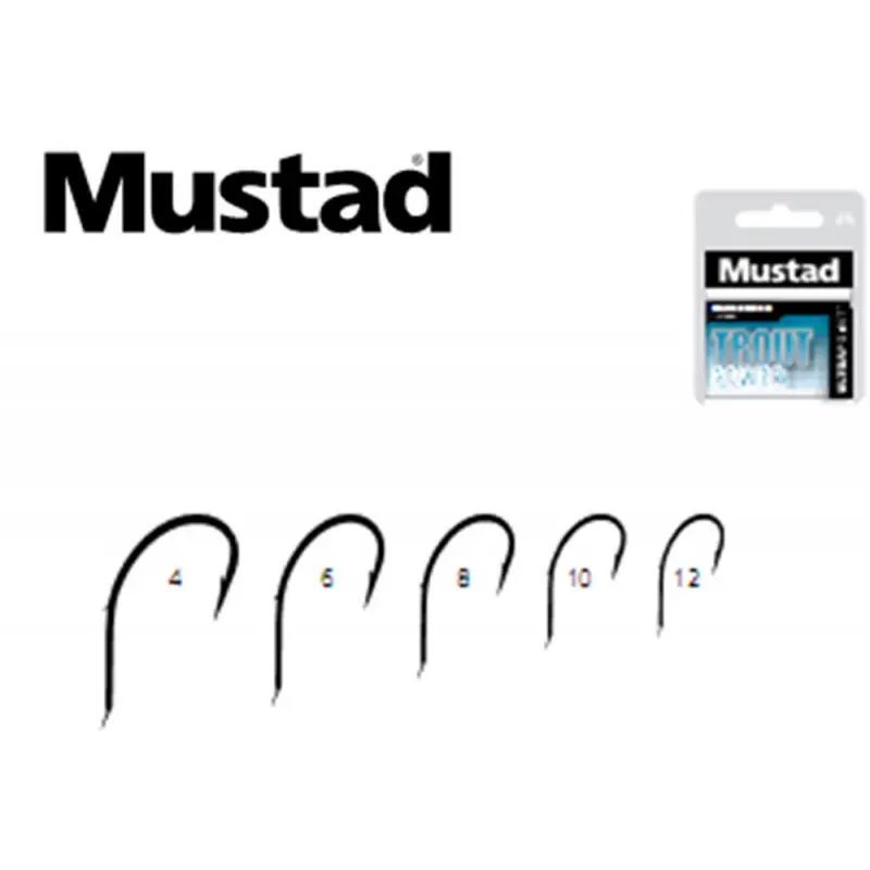 HAMECONS MUSTAD TROUT POWER 10015NPBLN PAR 10 Nouvel Arrivage