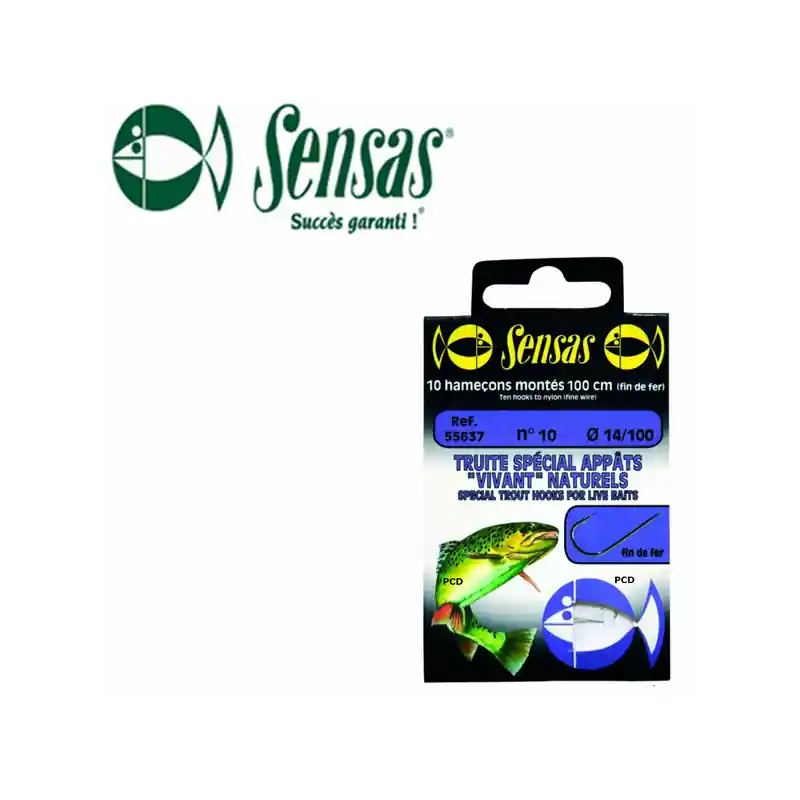 Top Vente HAMECONS MONTES SENSAS APPATS VIVANTS FIN DE FER PAR 10