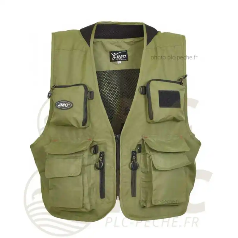 Usine Directe Gilet mouche JMC Tradition V2 olive