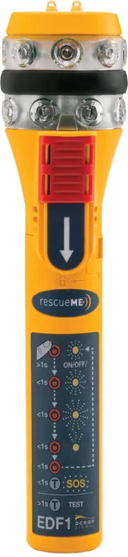 Retour Gratuit Feu de détresse Ocean Signal EDF1 Rescueme