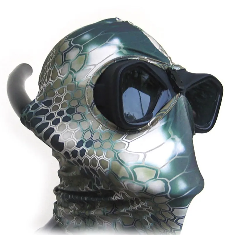 Cagoule anti-méduse Pikotech Cryptik Green Hood Expédié Aujourd'hui