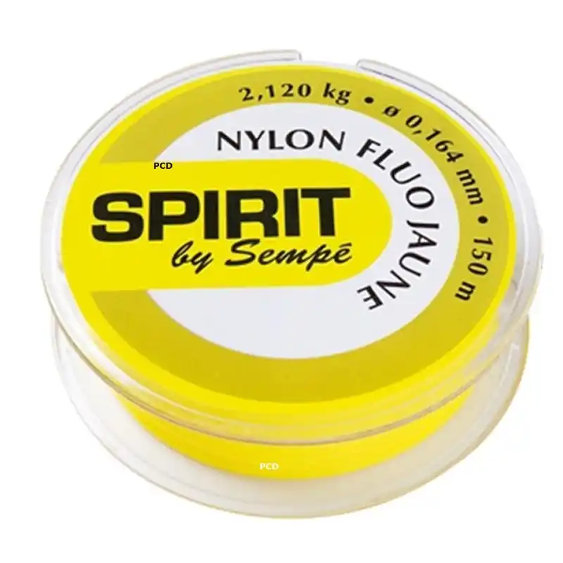 Nylon Pierre Sempé Fluo Jaune Spirit 150m Usine Directe
