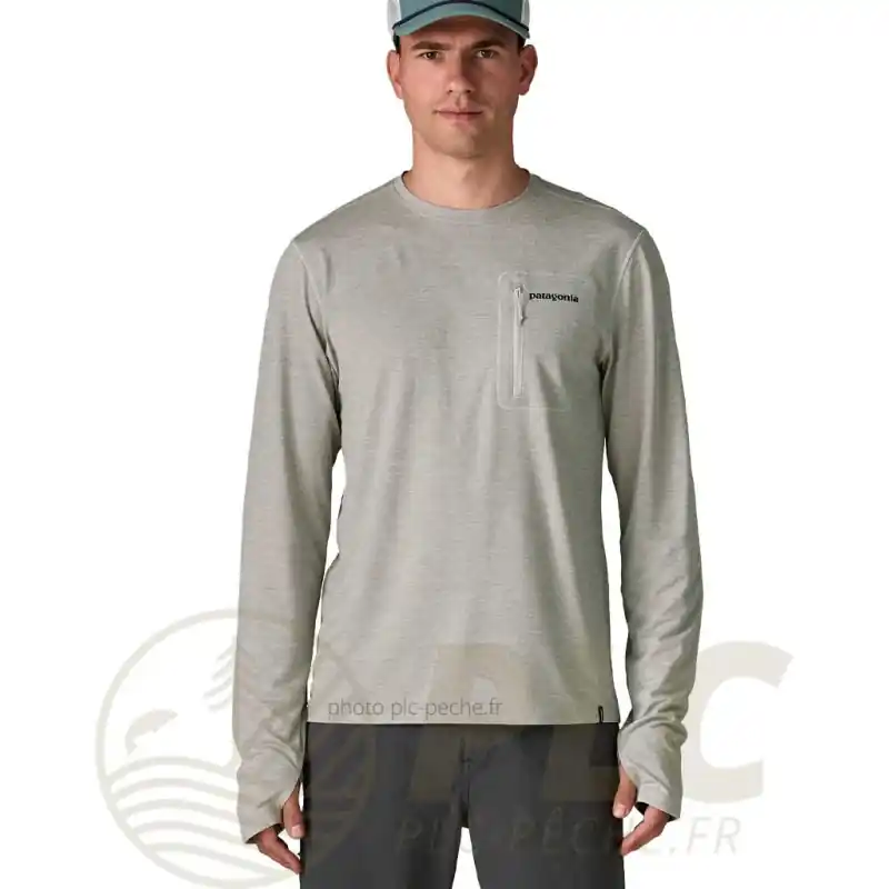 Tee Shirt PATAGONIA Men‘s Long Sleeved Capilene Cool Sun Shirt Retour Gratuit