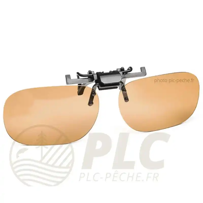 Clip Lunette DEVAUX Polarisant Vuxun 100 Verre Brun Top Vente