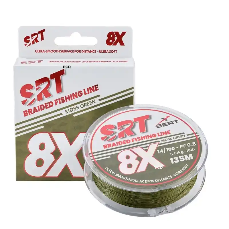 Tresse Srt 8X Moss Green 500M Retour Gratuit