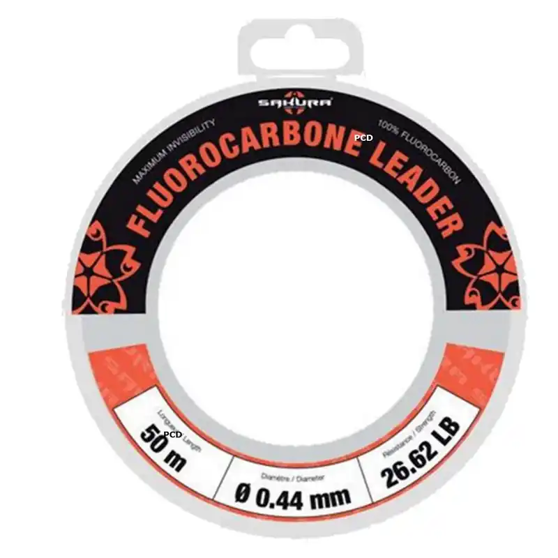 Fluorocarbone Sakura Leader 100% PVDF 50M Meilleure Vente