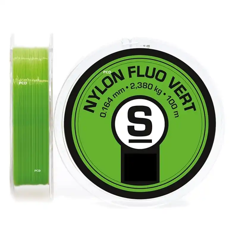Bon Marché Nylon Pierre Sempé Fluo Vert 100m