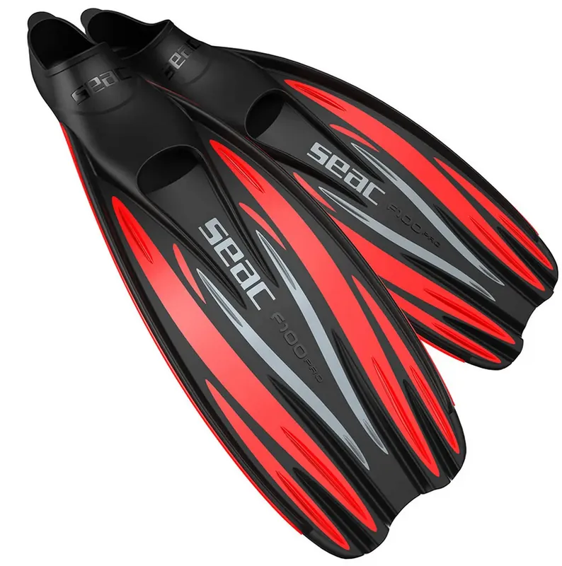 Palmes Seac-Sub F-100 Pro Red Satisfait Ou Remboursé