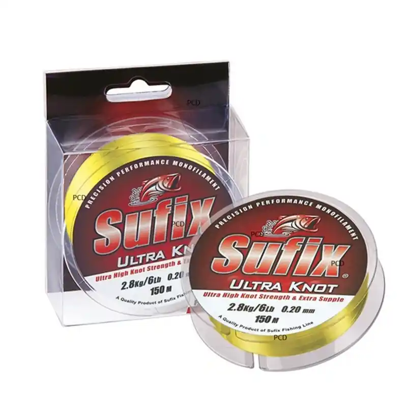 Nouvel Arrivage Nylon Sufix Ultra Knot Opaque Yellow Bulk