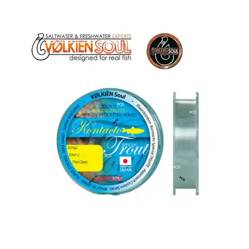 Offre Limitée FLUOROCARBONE VOLKIEN SOUL KONTACTO TROUT FC 50M