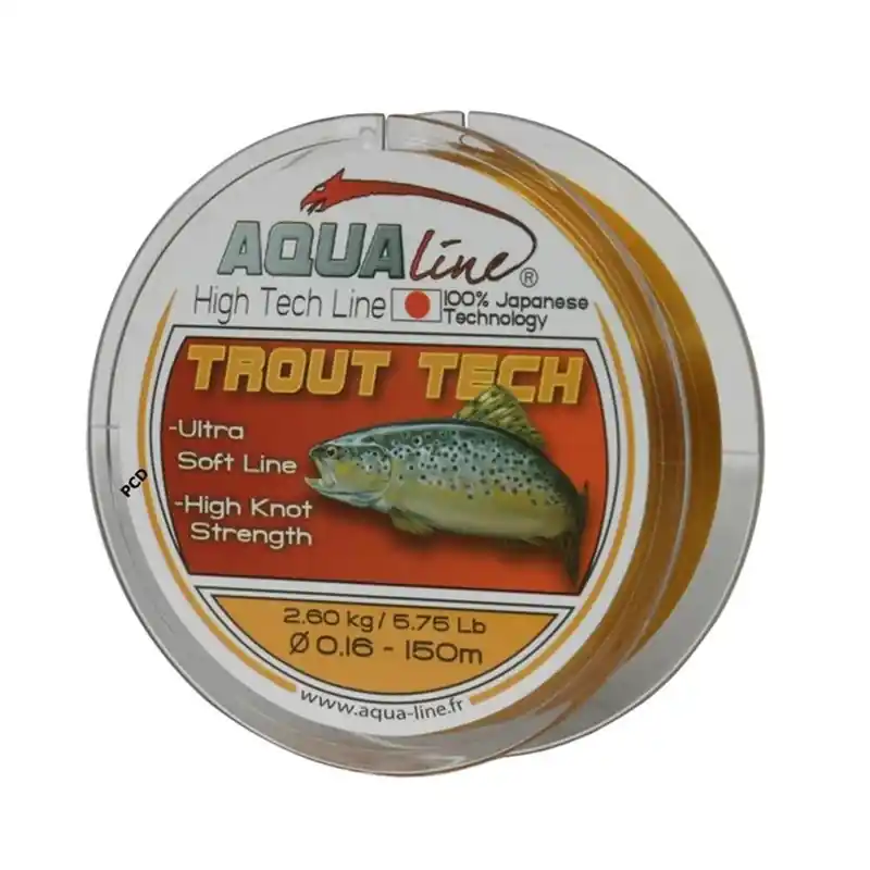 Fil Aqualine Trout Tech Cuivre 150M Meilleur Choix