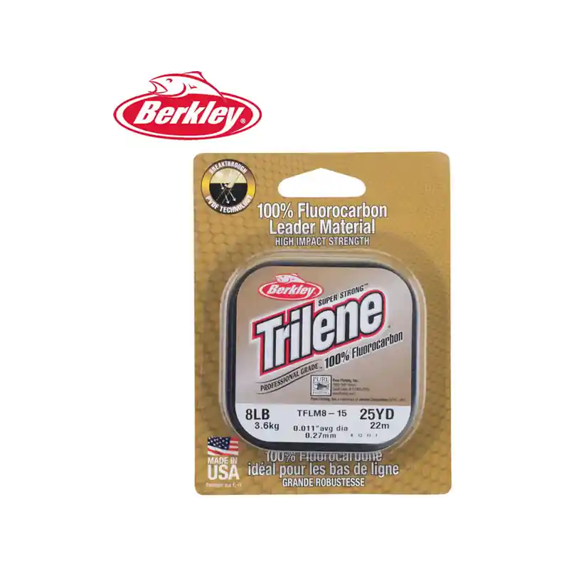 Vente Flash FLUOROCARBONE BERKLEY TRILENE LEADER 25M