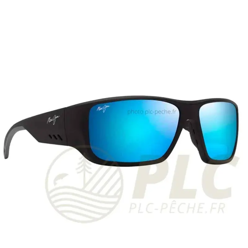 Lunettes Polarisantes MAUI JIM BLUE HAWAII KEHA MATTE BLACK Nouveauté