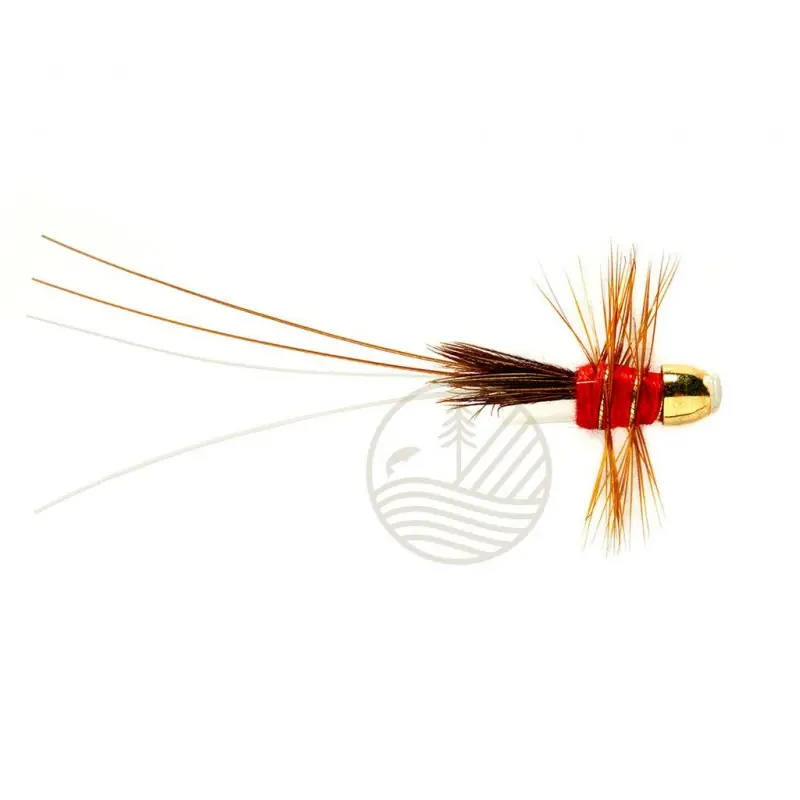 Mouche Saumon FULLING MILL Tube Fly Red Francis (tube plastique+conehead) Nouvel Arrivage