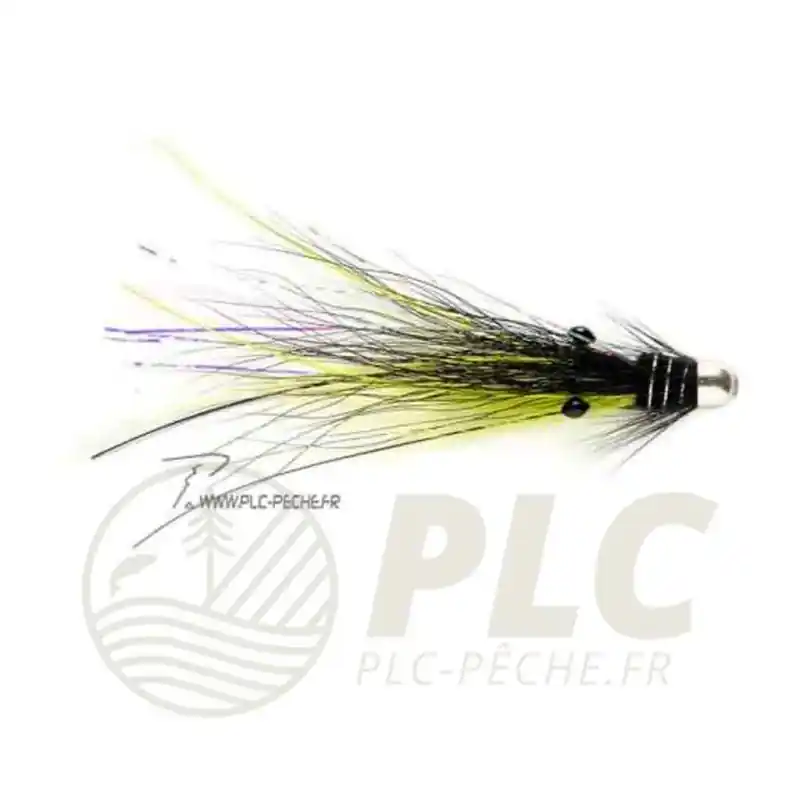 Vente Flash Mouche Saumon FULLING MILL Rs Super Snaelda Black/Chartreuse