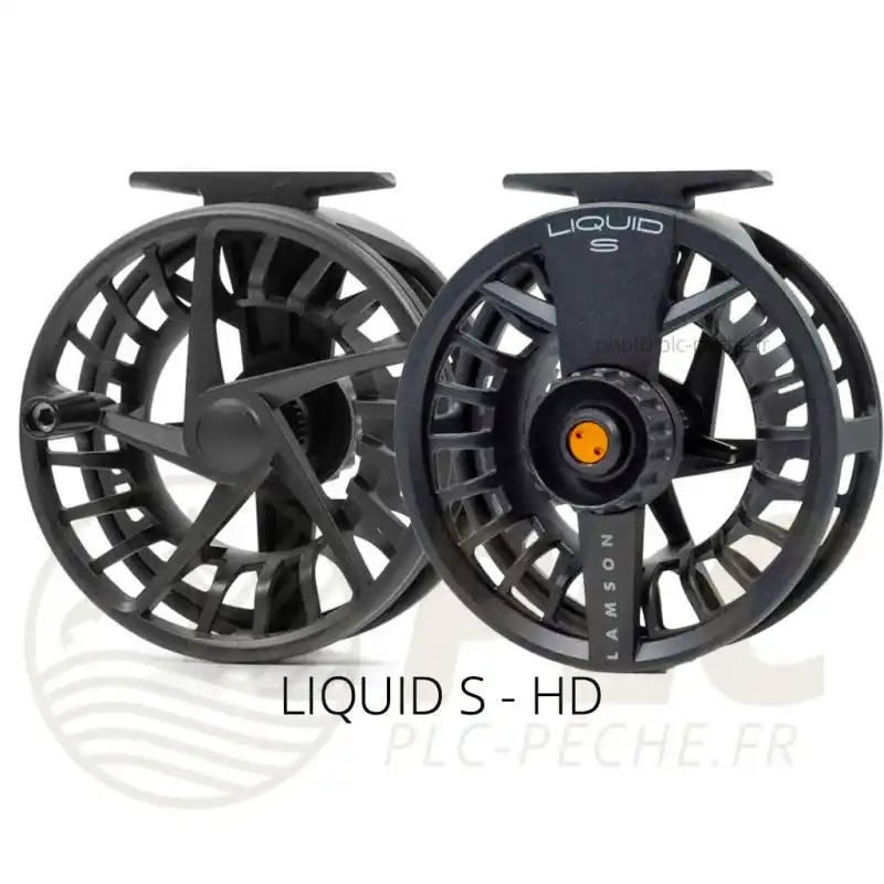 Moulinet Mouche LAMSON Liquid S -9+ HD Smoke Meilleure Vente