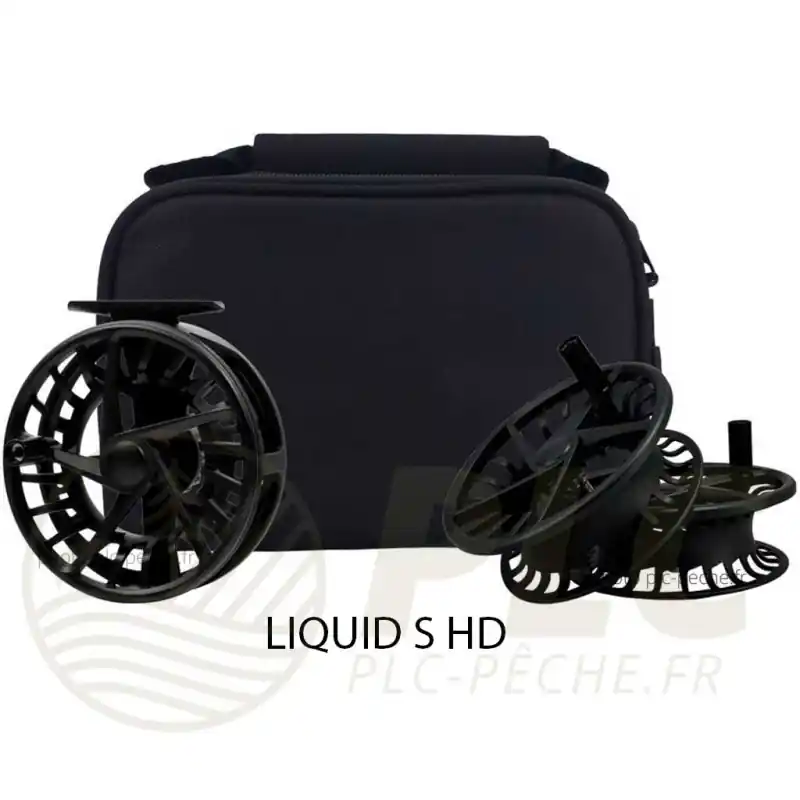 Prix Bas Pack Moulinet + Bobines LAMSON Liquid S -9+ HD Black
