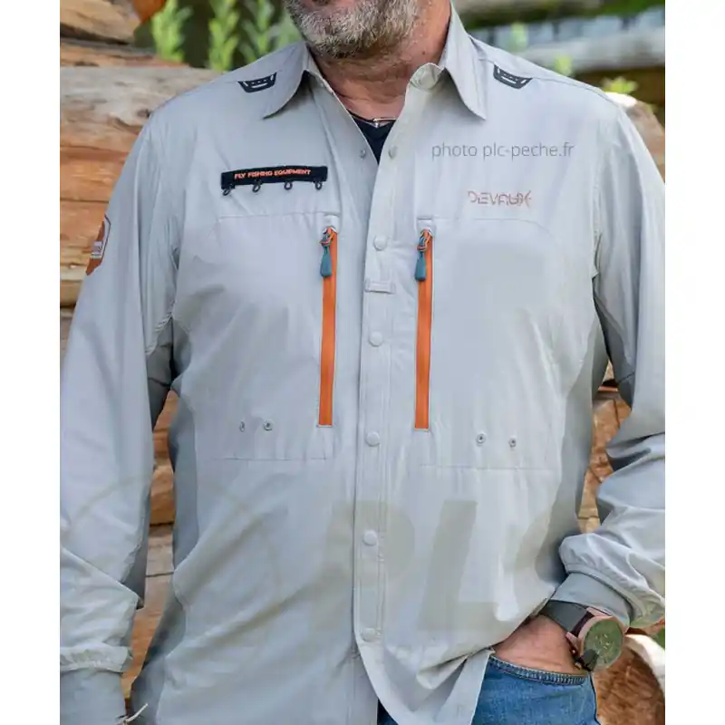 Chemise DEVAUX Ranger Gris Solde