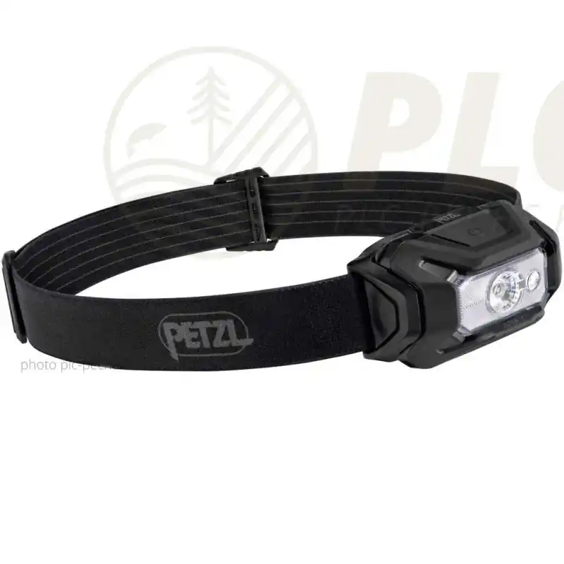 Lampe Frontale PETZL Aria 1 RGB 350 Lumens Noire Nouvelle Collection