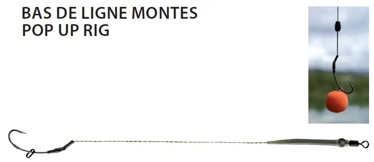 Bas de Ligne Montés Prowess Pop Up Rig x2 Soldes