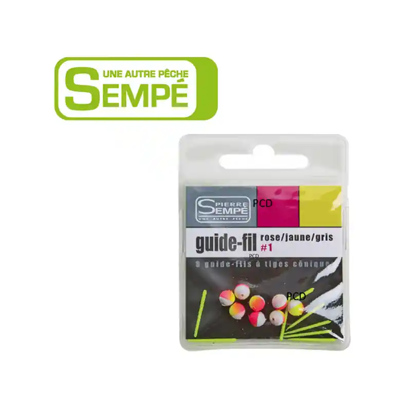 Prix Promo GUIDE FIL PIERRE SEMPE ROSE/JAUNE/GRIS PAR 8