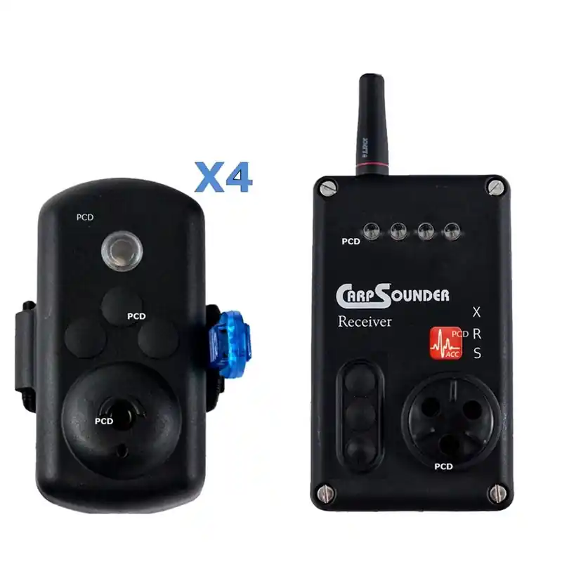 Coffret Centrale ROC XRS ACC + 4 Indicateurs De Touches Silure CatSounder XRS Nouvel Arrivage