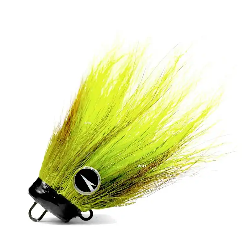 Têtes Plombées Vmc Mustache Rig Chartreuse Par 1 Bon Plan