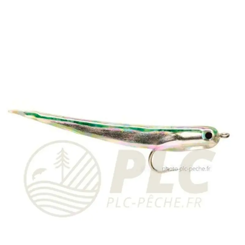 Mouche Mer Bonefish FULLING MILL Softy Minnow Green Soldes