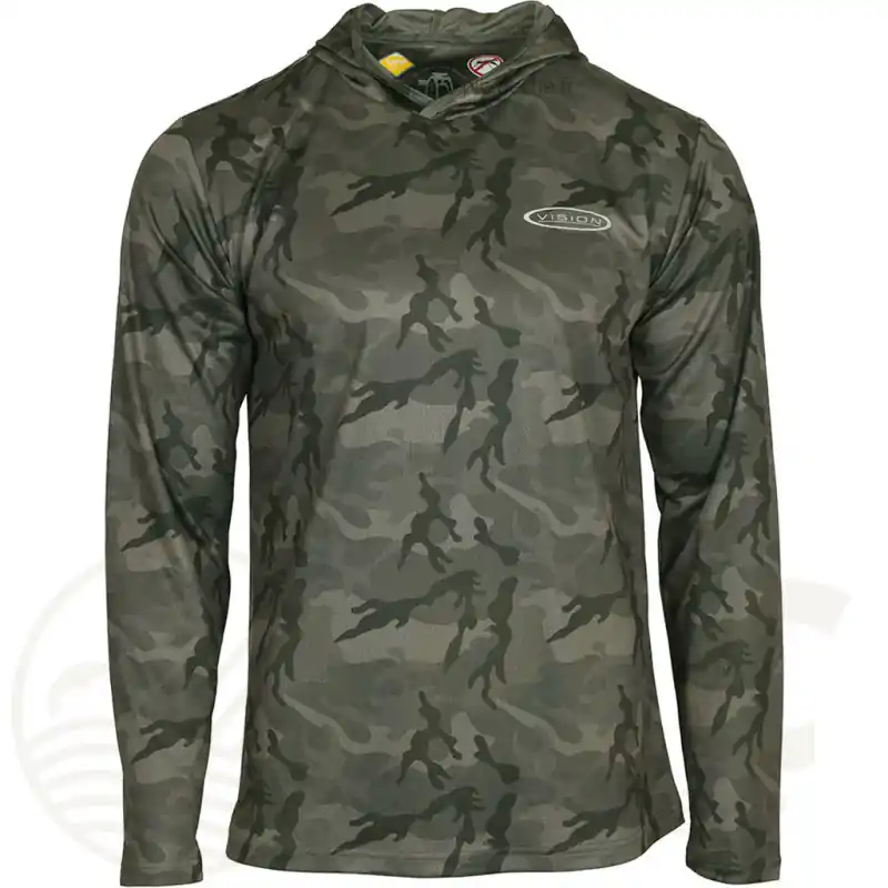 Marque Hoodie VISION Bamboo Bug and UV Camo