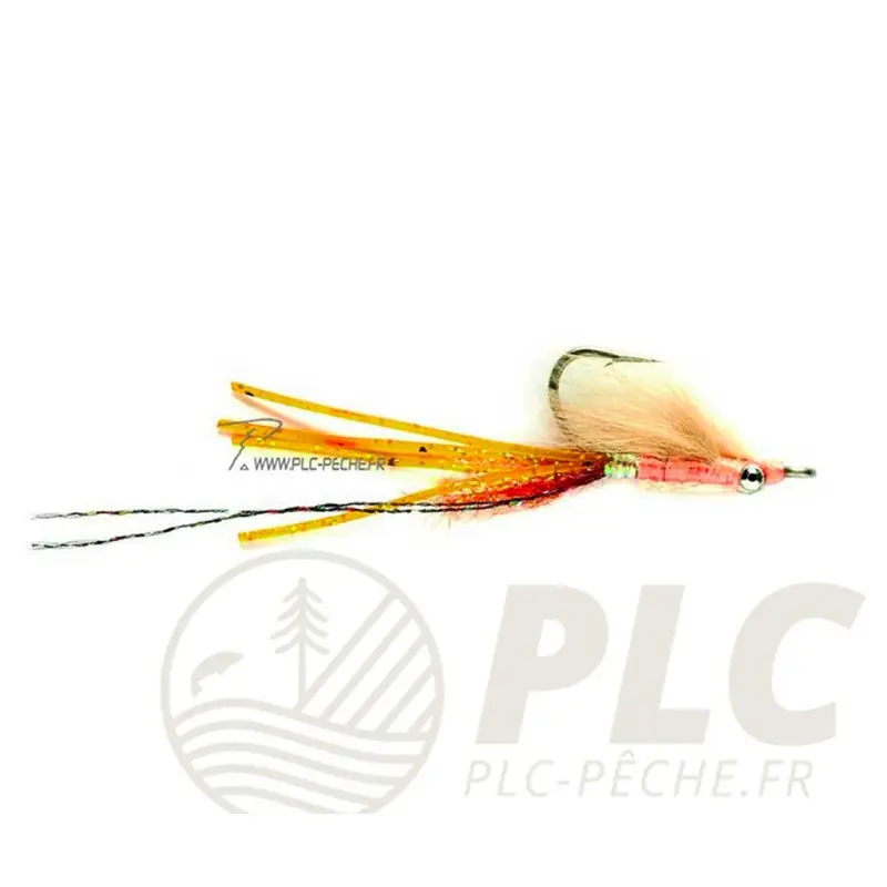 Mouche Mer FULLING MILL Bonefish Skinny Shrimp Tan Satisfait Ou Remboursé