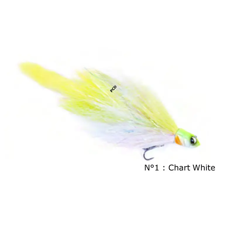 Jig Bim Tackle Monster Bucktail Jig Crazy Rabbit 25CM 25G Meilleure Vente