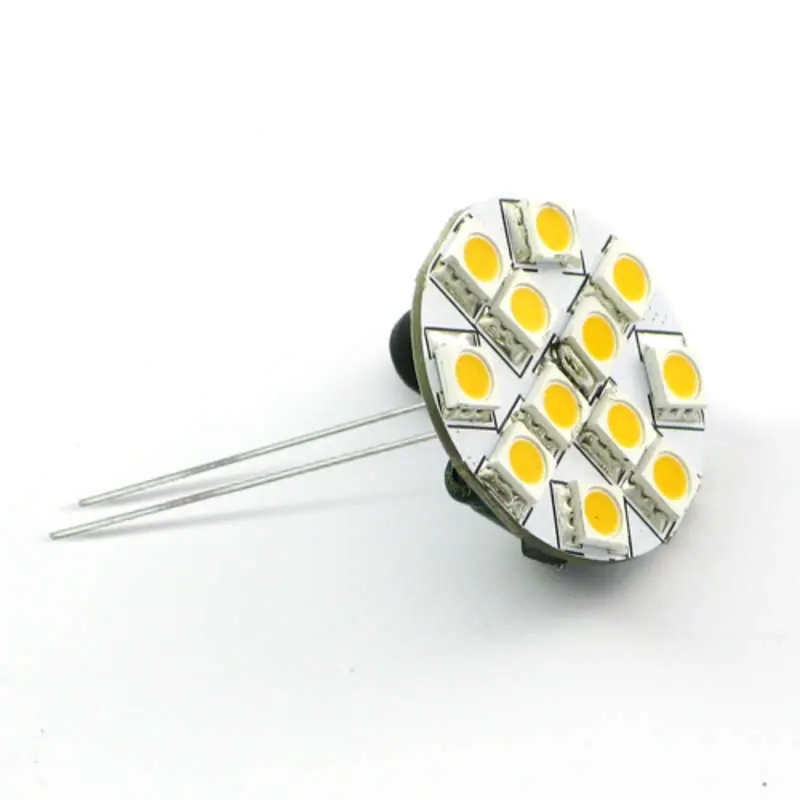 Solde Ampoule Dixplay 12LED G4 Ø30mm vertical - Blanc chaud