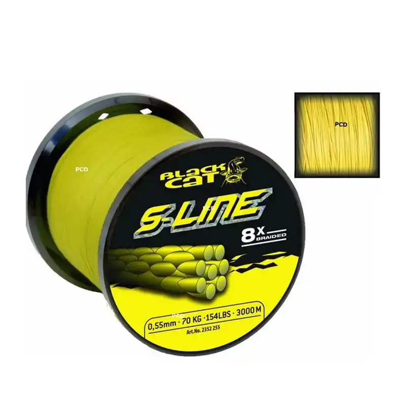 Commander Maintenant Tresse Silure Black Cat S-LINE Bobine De 400/450M