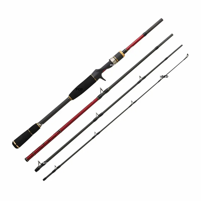 Canne Casting Hearty Rise Red Shadow Travel Casting 2m13 20-80g Certifié
