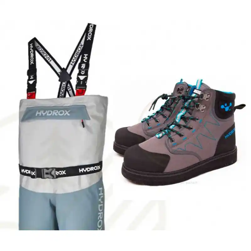Populaire Packs Waders Hydrox Imersion LS + Chaussures de Wading Hydrox Feutre T41