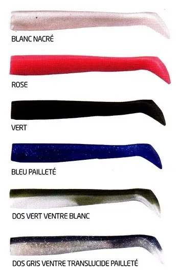 Dernière Chance TY Fourrage Créa Fishing monté prêt à pêcher 110 mm 10 gr
